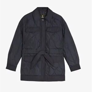 TED BAKER LONDON 
Leeonie Quilted Woven Jacket - Navy